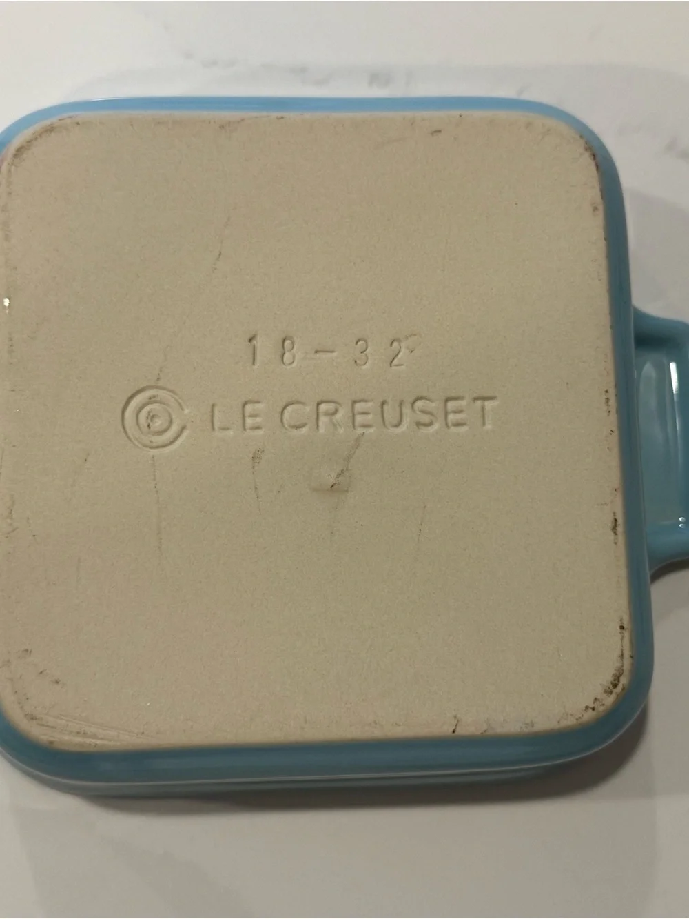 Le Creuset Mini Square Baker Caribbean Retired Color New